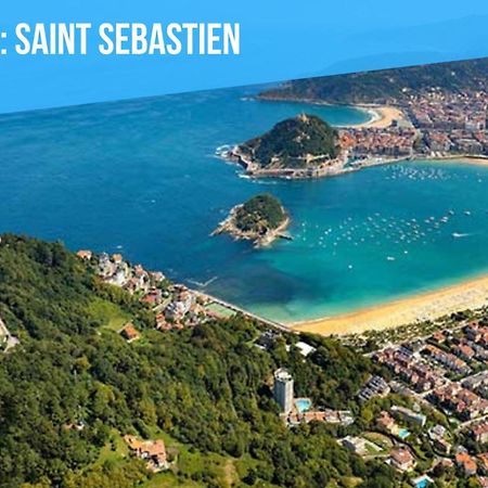 Caporizon-Baillenia-T1 Vue Montagne - Piscine St Jean De Luz Apartment Сен Жан дьо Луз Екстериор снимка
